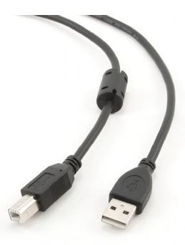 Kaabel Cablexpert  1.8m USB 2.0 A/B M 1.8 m m, Black