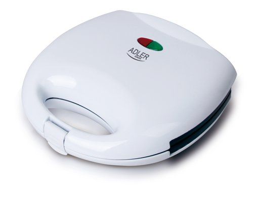 Toster Adler  Sandwich maker AD 301 750  W, Number of plates 1, Number of pastry 2, White