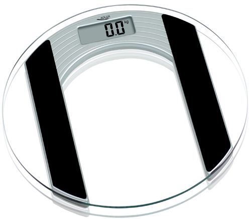 Kaalud Adler  Scales  Maximum weight (capacity) 150 kg, Accuracy 100 g, 1 user(s), Glass