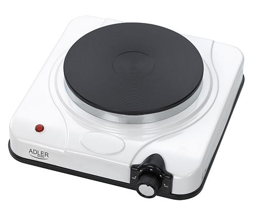 Электрическая печь Adler  Free standing table hob AD 6503 Number of burners/cooking zones 1, White, Electric stove, Electric