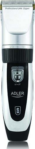 Juukselõikur Adler  Hair clipper for pets AD 2823 Silver