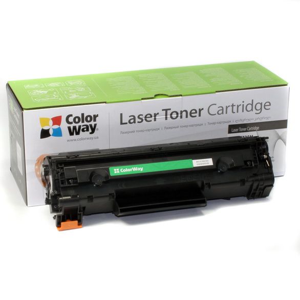 Tarvikud ja tarvikud ColorWay  Toner Cartridge, Black, Canon: 725, HP CE285A
