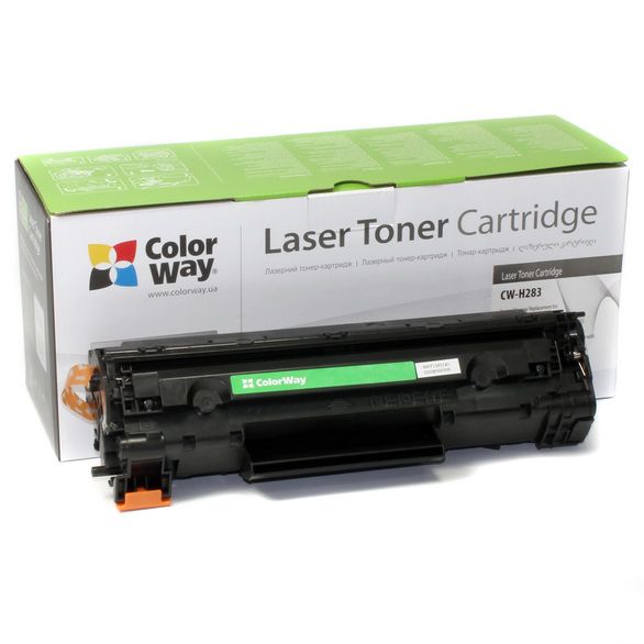 Tarvikud ja tarvikud ColorWay  Toner Cartridge, Black, HP CF283A