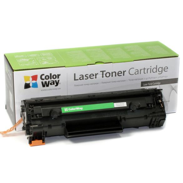 Аксессуары и расходные материалы ColorWay  Toner Cartridge, Black, HP CE285A (85A); Canon 725