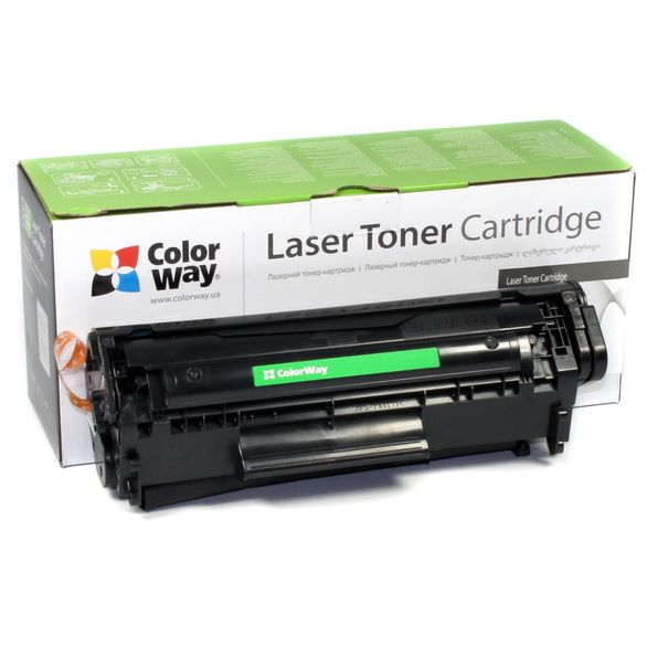Printer accessories ColorWay  Econom Toner Cartridge, Black, HP Q2612A (12A); Canon 703/FX9/FX10