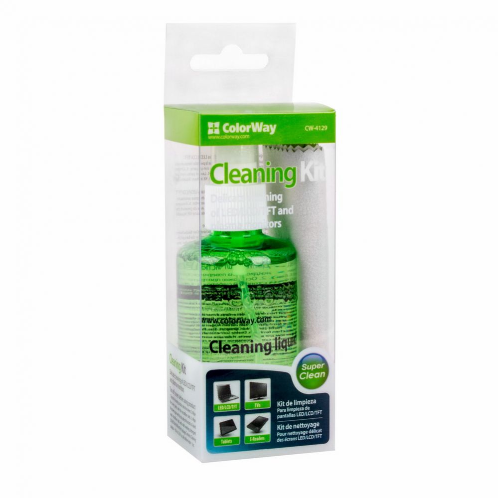Kontoritarbed ColorWay  Cleaning kit 2 in 1, Screen and Monitor Cleaning