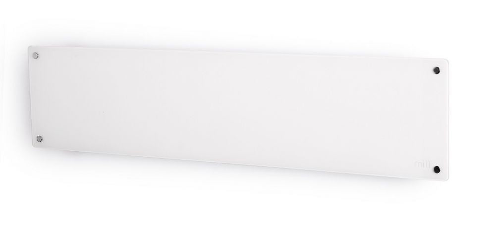 Radiaator Mill  Heater MB800L DN Glass Panel Heater, 800  W, Number of power levels 1, Suitable for rooms up to 10-14 m², White, IPX4