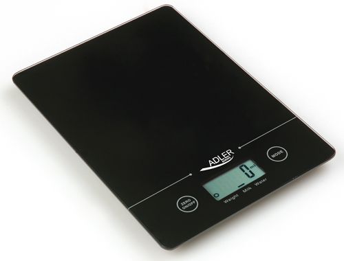 Кухонные весы Adler  Kitchen scales  AD 3138  Maximum weight (capacity) 5 kg, Graduation 1 g, Display type LCD, Black