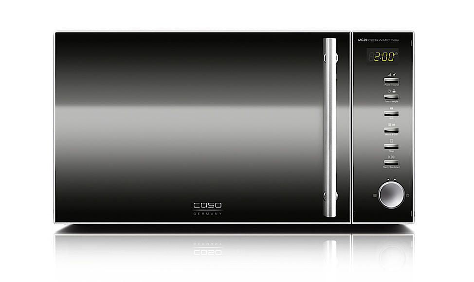 Микроволновая печь Caso  Microwave oven MG 20 Free standing, 20 L, 800 W, Grill, Black, Ceramic bottom (no plate)