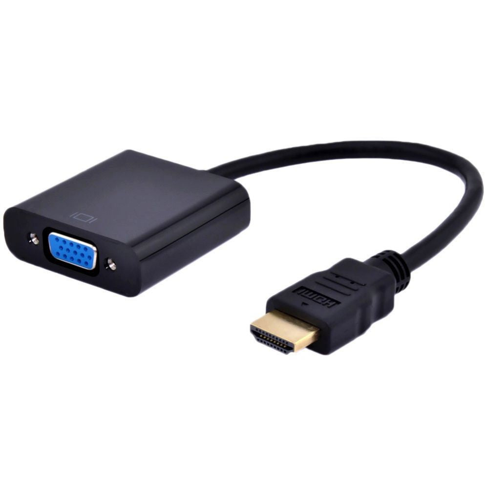 Üleminek Cablexpert  HDMI to VGA and audio adapter cable