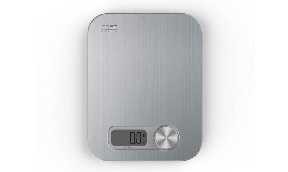 Кухонные весы Caso  Design kitchen scale Maximum weight (capacity) 5 kg, Graduation 1 g, Display type Digital, Stainless Steel