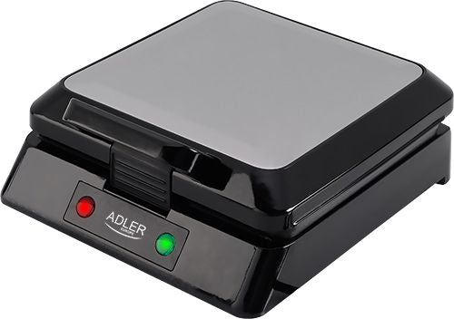 Röster Adler  Waffle maker AD 3036 1500 W, Number of pastry 4, Belgium, Black
