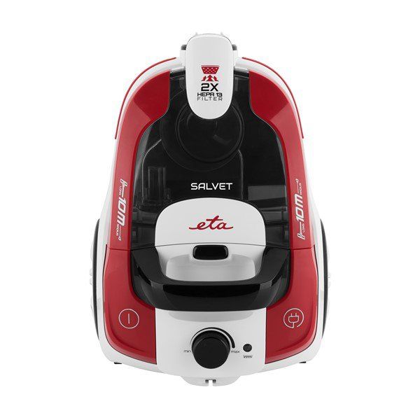 Tolmuimeja ETA  Vacuum cleaner Salvet 051390000 Bagless, Power 700 W, Dust capacity 2.2 L, Red