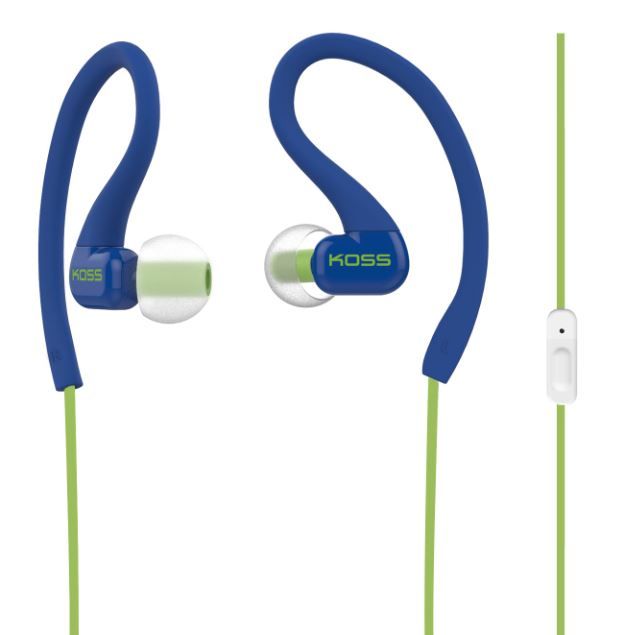 Juhtmevabad kõrvaklapid Koss  Headphones KSC32iB Wired, In-ear, Microphone, 3.5 mm, Blue