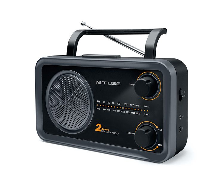 Интерактивное решение Muse  2-bands portable radio M-06DS Grey, AUX in