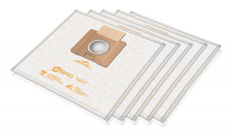 Аксессуар для пылесосов ETA  Vacuum cleaner bags Antibacterial Maxi 960068021 Suitable for 151190000, 051190000