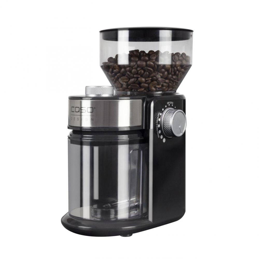 Кофеварка Caso  Coffee grinder Barista Crema Black, 150 W, 240 g, Number of cups 12 pc(s)