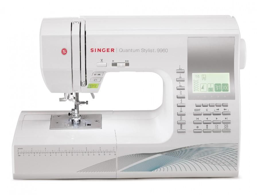 Muud väikesed kodumasinad Singer  Sewing Machine Quantum Stylist  9960  Number of stitches 600, Number of buttonholes 13, White