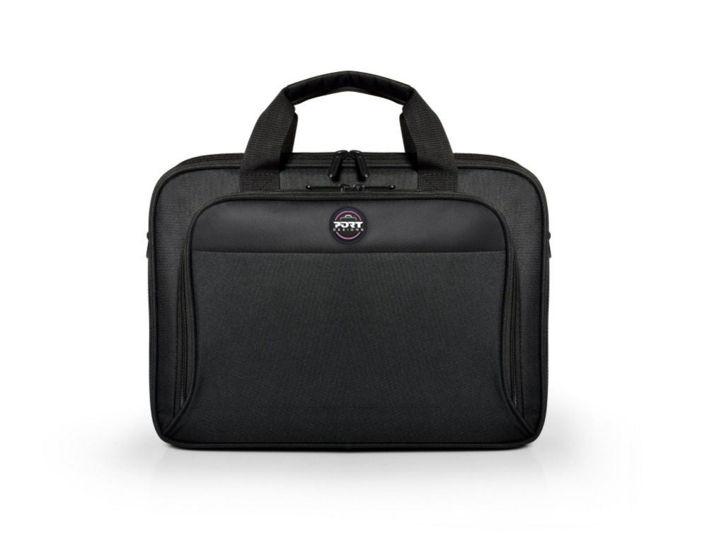 Sülearvuti kott PORT DESIGNS  HANOI II CLAMSHELL 105064 Fits up to size 15.6 ", Black, Shoulder strap, Messenger - Briefcase