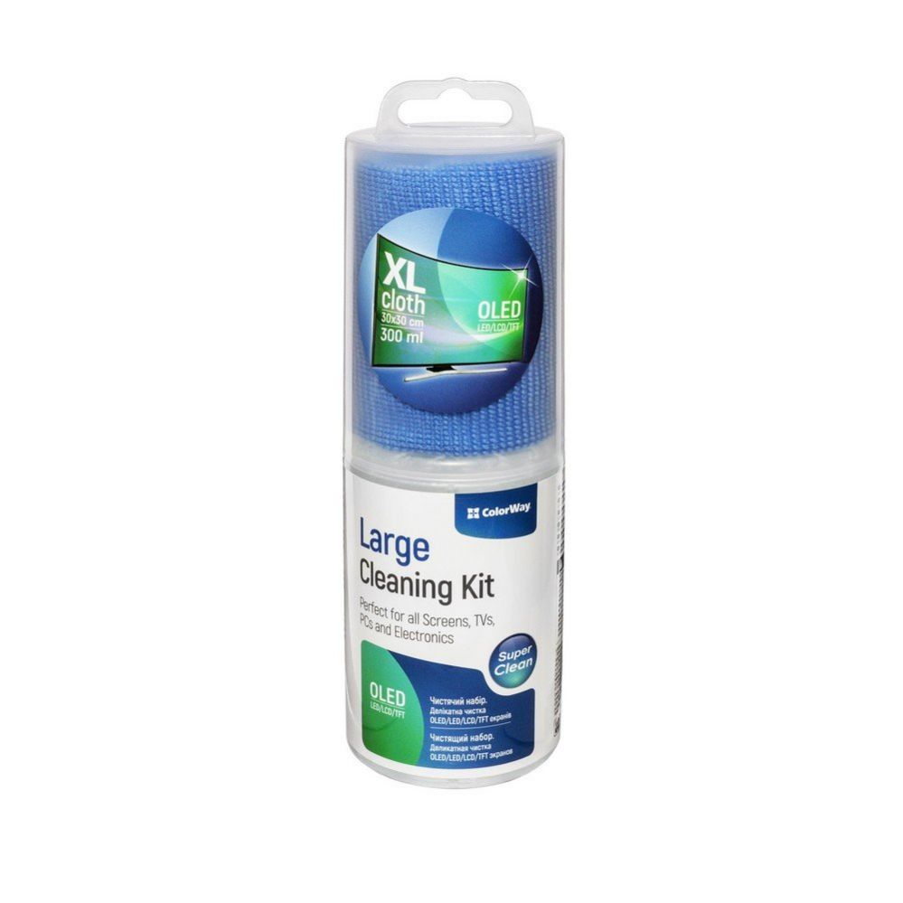 Kontoritarbed ColorWay  Cleaning Kit Electronics Microfiber Cleaning Wipe, 300 ml