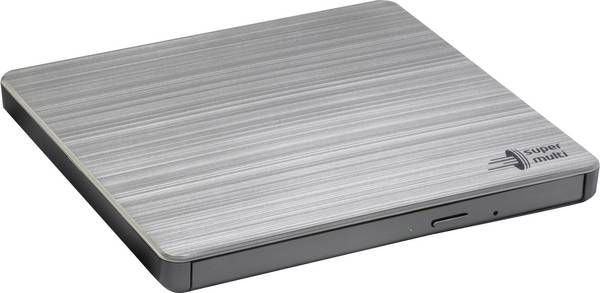 Сервер - Прочие аксессуары H.L Data Storage  Ultra Slim Portable DVD-Writer GP60NS60 Interface USB 2.0, DVD±R/RW, CD read speed 24 x, CD write speed 24 x, Silver, Desktop/Notebook