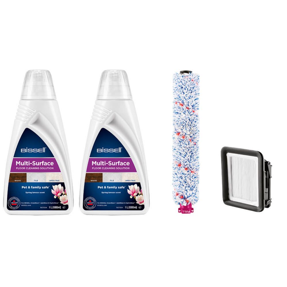 Аксессуар для пылесосов Bissell  Cleaning Pack MultiSurface (2xDetergents+Brushroll+Filter)