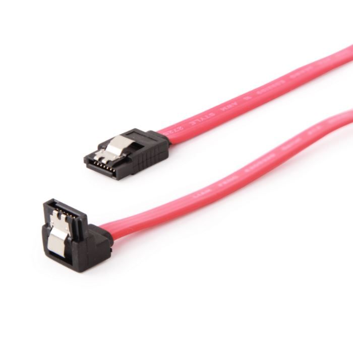 Kaabel Cablexpert  CC-SATAM-DATA90	 Serial ATA III 50cm data cable with 90 degree bent connector