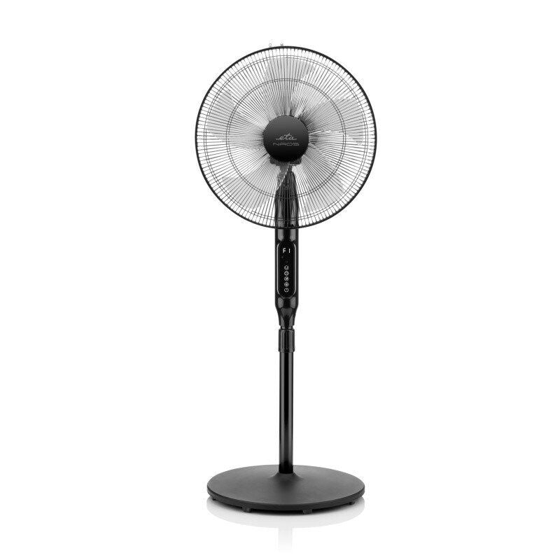 Fan ETA  Naos Fan 260790000 Stand Fan, Number of speeds 4, 50 W, Oscillation, Diameter 43 cm, Black