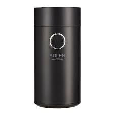 Coffee machine Adler  Coffee grinder AD4446bs  150 W, Coffee beans capacity 75 g, Lid safety switch, Black