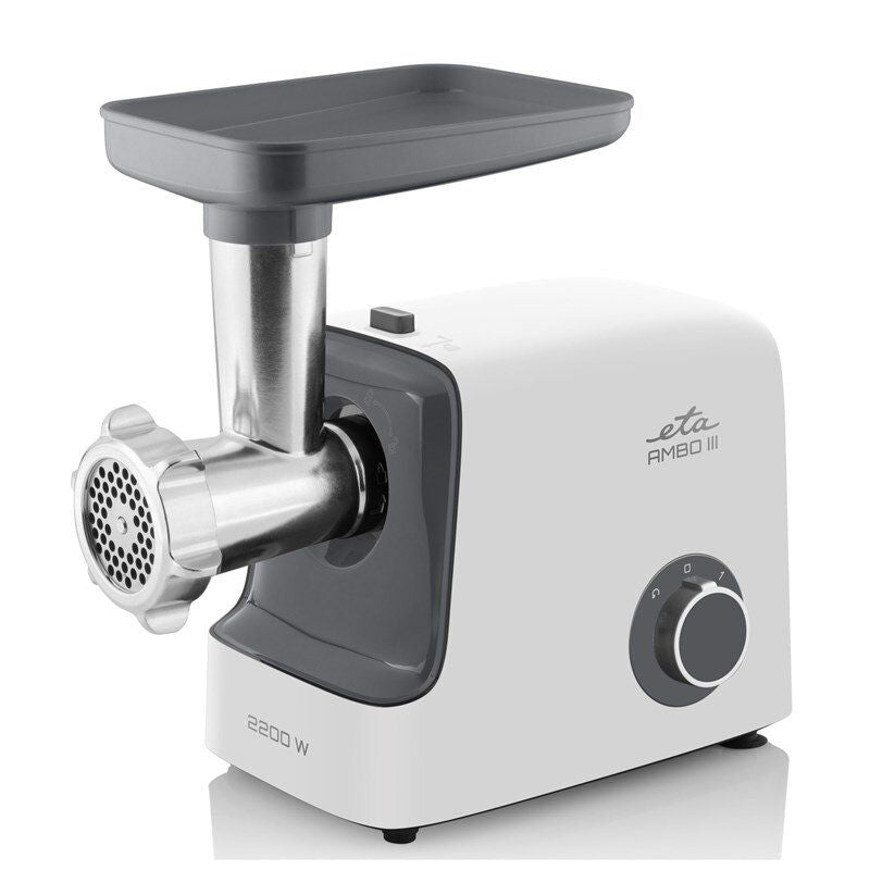 Мясорубка ETA  Meat mincer 507590000 White, 2200 W, Throughput (kg/min) 2.3