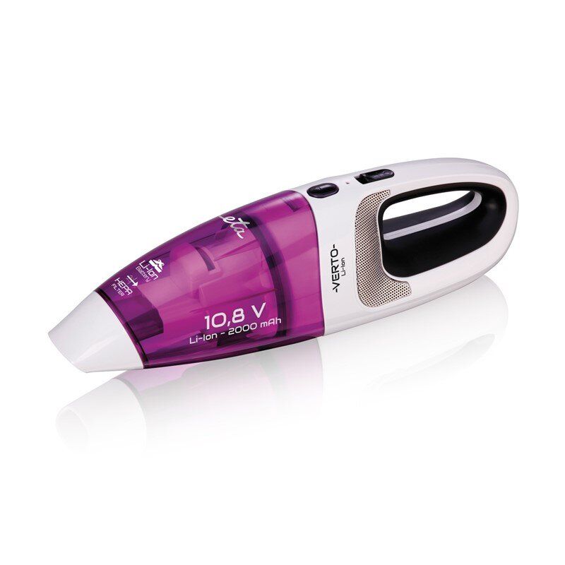 Tolmuimeja ETA  Vacuum cleaner Verto 344290000 Cordless operating, Handheld, 10.8 V, Operating time (max) 15 min, White/Purple