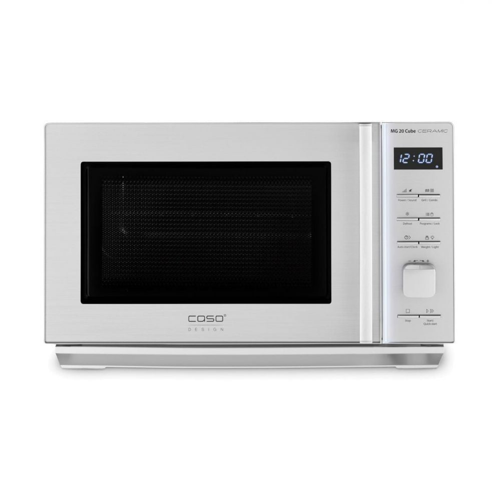 Mikrolaineahi Caso  Microwave Oven with Grill MG 20 Cube Free standing, 800 W, Grill, Silver