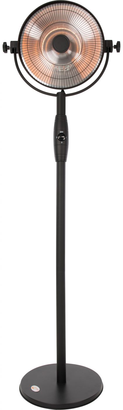 Radiaator SUNRED  Heater RSS16, Retro Bright Standing Infrared, 2100 W, Black, IP54