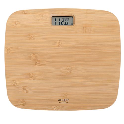 Kaalud Adler  Bathroom Bamboo Scale AD 8173	 Maximum weight (capacity) 150 kg, Accuracy 100 g