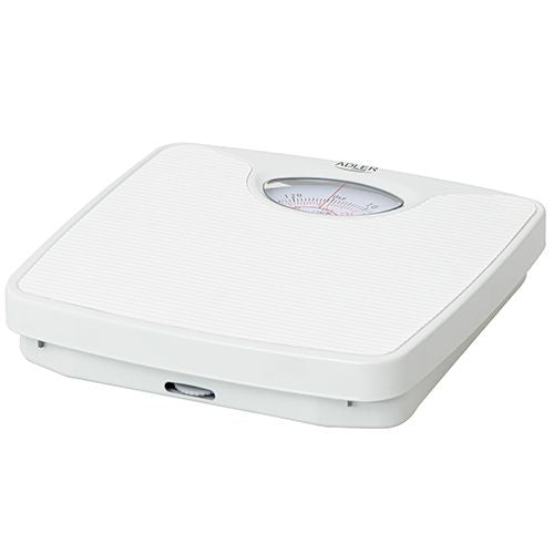 Kaalud Adler  Mechanical bathroom scale AD 8151w Maximum weight (capacity) 130 kg, Accuracy 1000 g, White