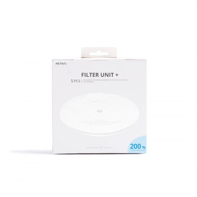 For livestock PETKIT  Fountain Filter G3, 5 pcs White