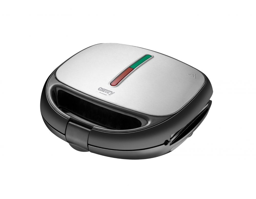 Тостер Camry  Sandwich maker 6 in 1 CR 3057 1200 W, Number of plates 6, Black/Silver