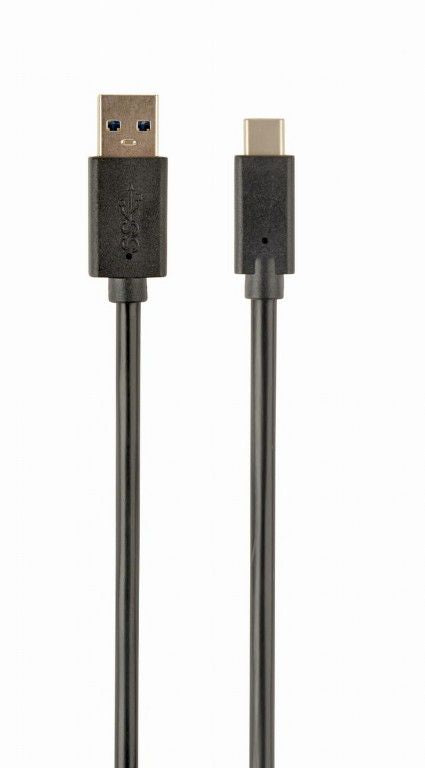 Кабель Cablexpert  USB 3.0 AM to Type-C cable (AM/CM) CCP-USB3-AMCM-1M Black, 1 m, 600 Mbit/s