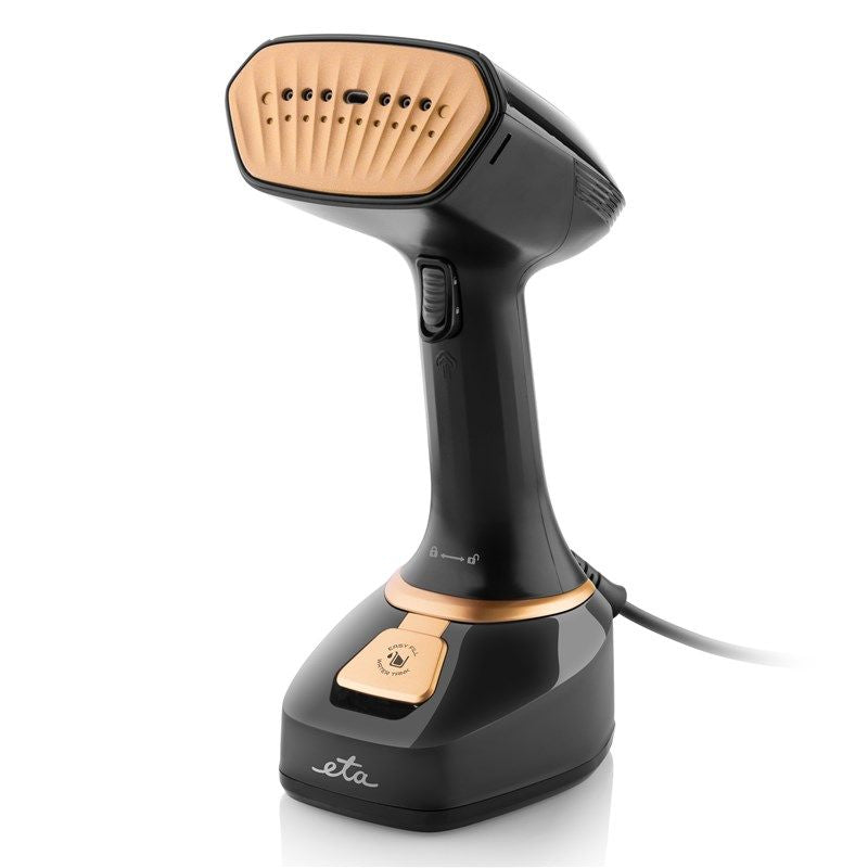 Пароочистители ETA  Steamer 327090000 Stephany  Handheld,  1400 W, 0.32 L, 25 g/min, Black/Gold