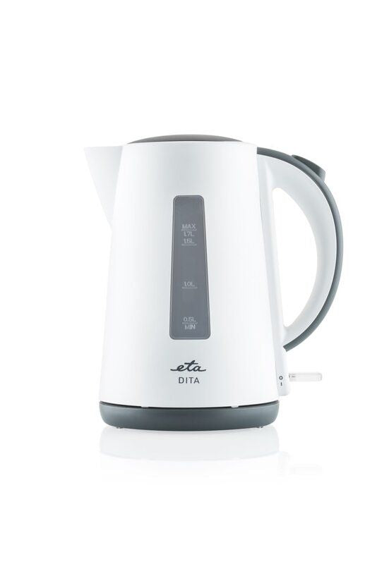 Veekeetja ETA  Kettle 160390000 Electric, 2200 W, 1.7 L, Plastic, 360° rotational base, White