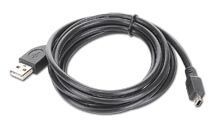 Cable Cablexpert  CCP-USB2-AM5P-6 USB 2.0 A-plug MINI 5PM 6ft cable