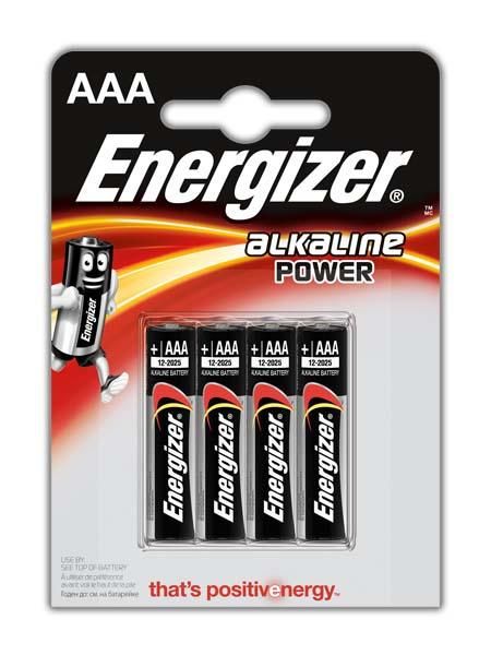 Muu arvutitarvik Energizer  AAA/LR03, Alkaline Power, 4 pc(s)