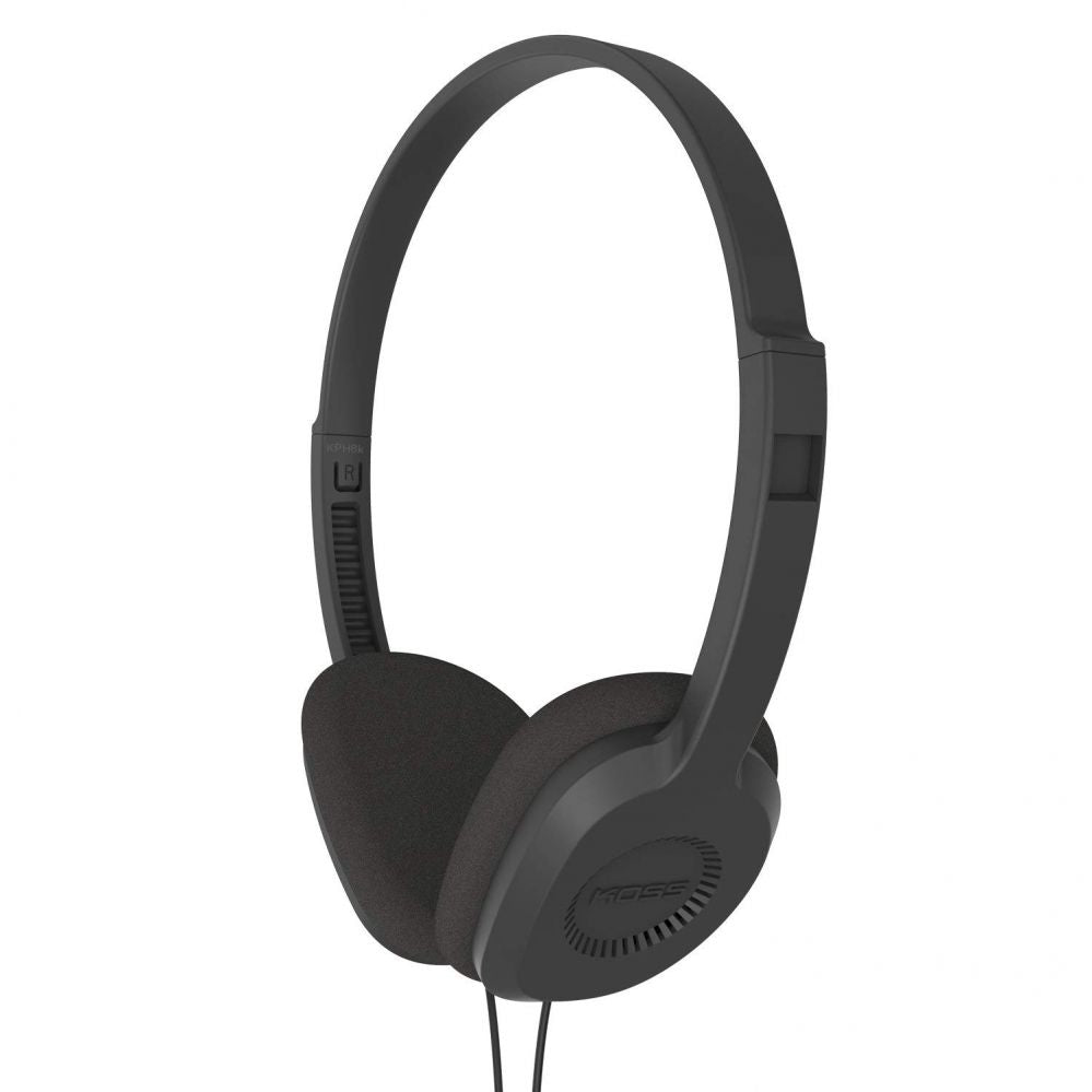 Juhtmevabad kõrvaklapid Koss  Headphones KPH8k Wired, On-Ear, 3.5 mm, Black