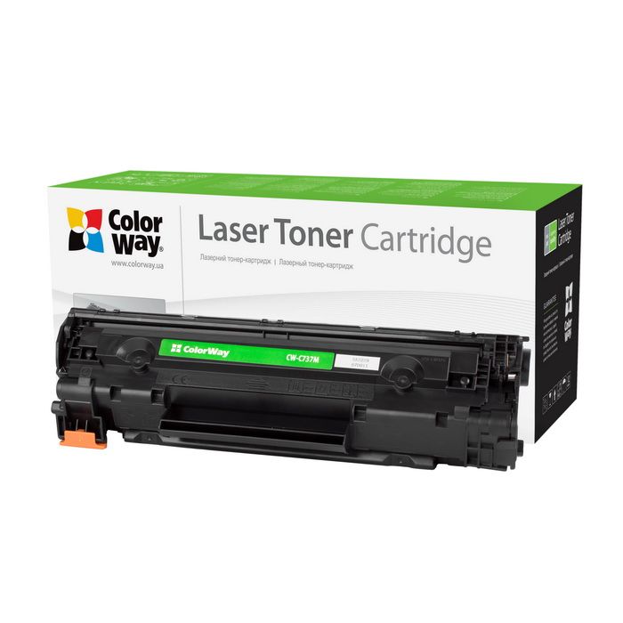 Tarvikud ja tarvikud ColorWay  Econom Toner Cartridge, Black, Canon 737, HP CF283X