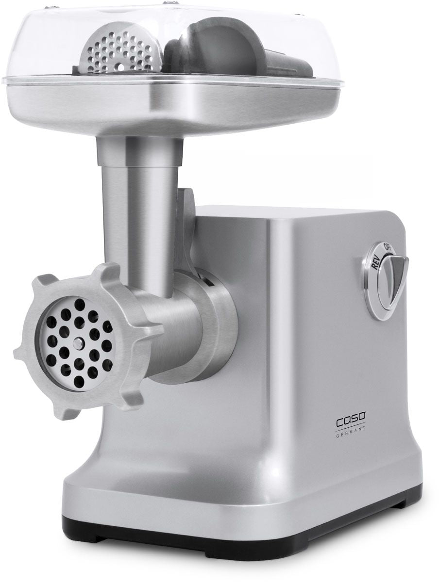 Мясорубка Caso  Meat Grinder  FW2000 Silver, Number of speeds 2, Accessory for butter cookies; Drip tray