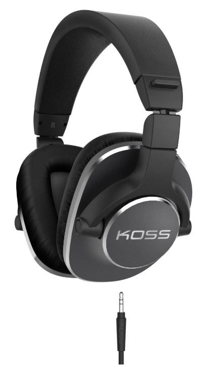 Juhtmevabad kõrvaklapid Koss  Headphones Pro4S Wired, On-Ear, 3.5 mm, Black