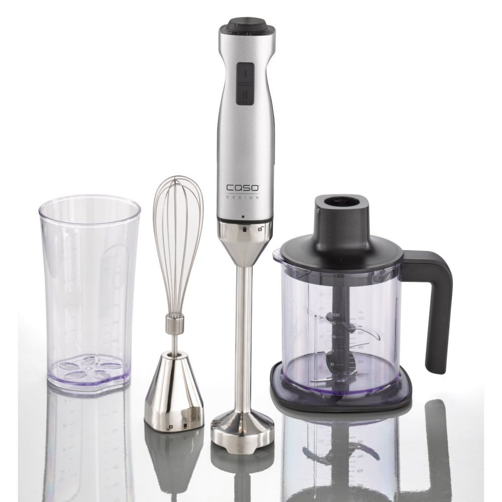 Mikserid ja blenderid Caso  Blender HB 1000 Hand Blender, 1000 W, Number of speeds Variable, Turbo mode, Chopper, Stainless steel