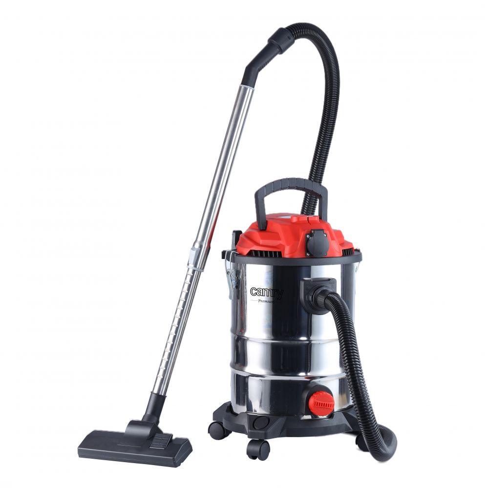 Tolmuimeja Camry  Professional industrial Vacuum cleaner CR 7045 Bagged, Wet suction, Power 3400 W, Dust capacity 25 L, Red/Silver