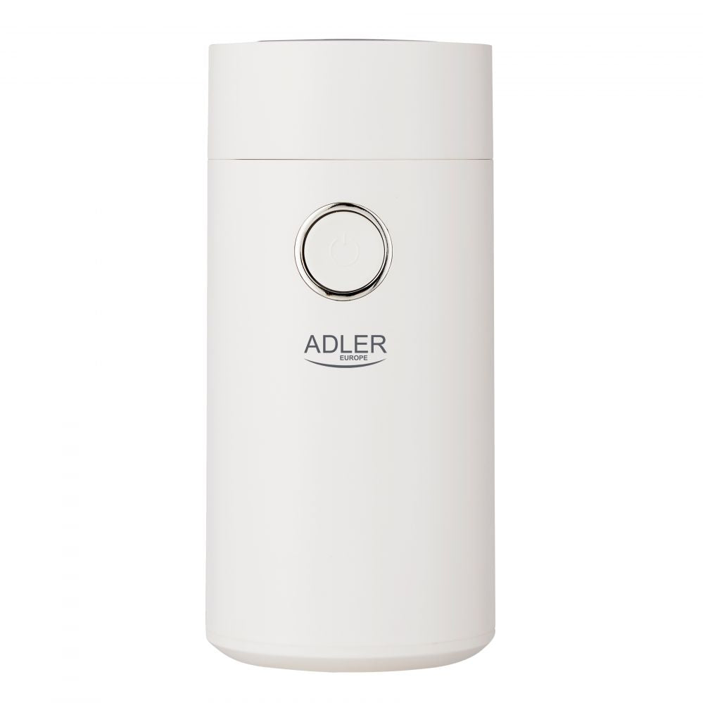 Kohvikeetja Adler  Coffee Mill AD 4446ws 150 W, Coffee beans capacity 75 g, White
