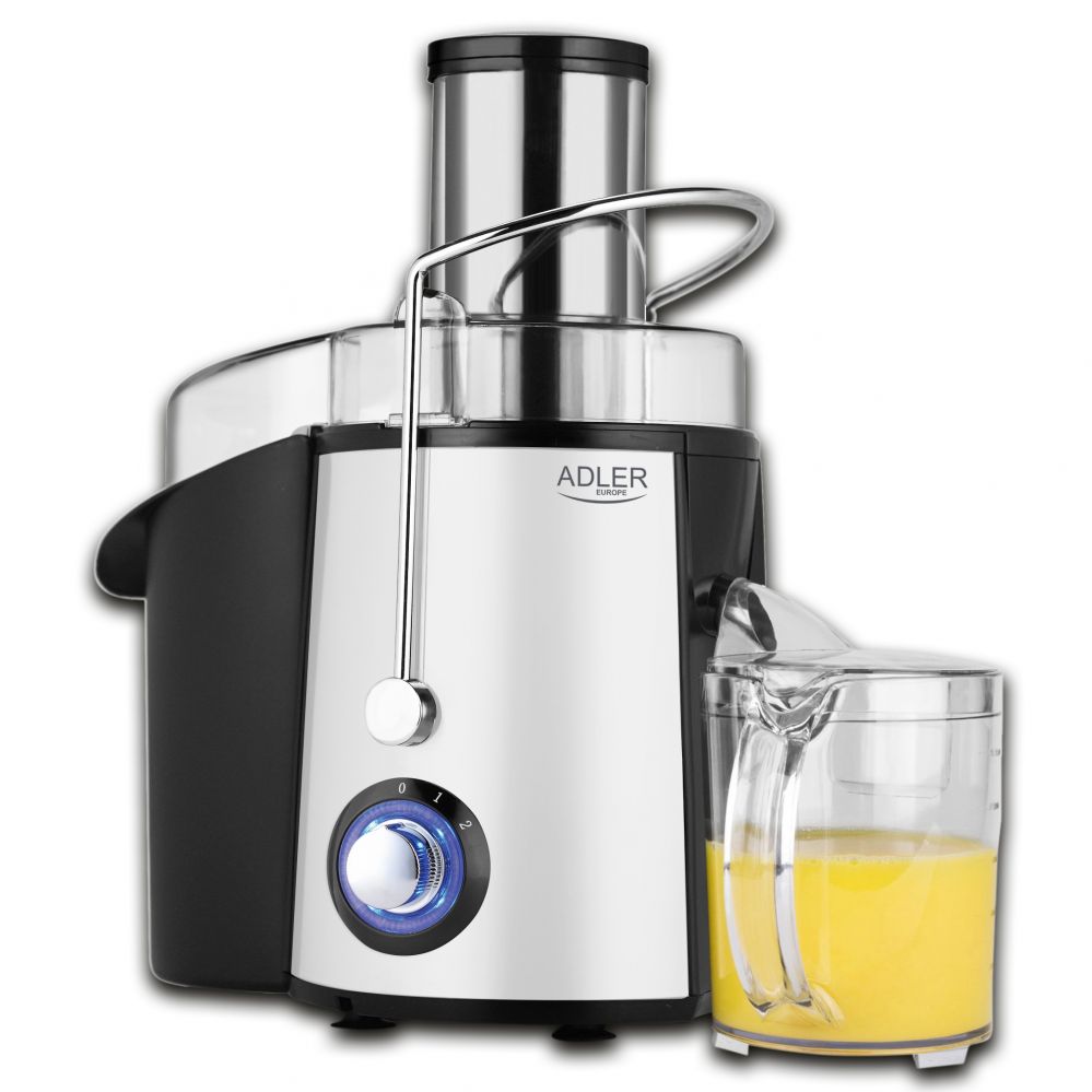 Другая малая бытовая техника Adler  Juicer AD 4128 Matt Black/White, 1000 W, Number of speeds 2